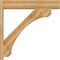 Ekena Millwork Legacy Block Rough Sawn Outlooker, Western Red Cedar, 8"W x 42"D x 42"H OUT08X42X42LEC05RWR - alternate 2
